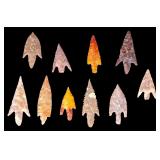 Neolithic Arrowheads Gem Grade Sahara (10)