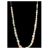 Neolithic Amazonite Lenticular Bead Artifacts (42)