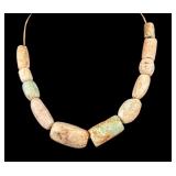 Neolithic Amazonite Bead Artifacts (11 Pc.)