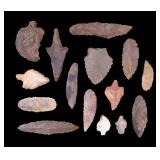 Neolithic & Aterian Artifacts from Morocco (15 Pc)