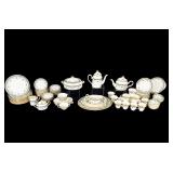 Minton Grasmere Blue Tea + Dinner Service 102 pcs
