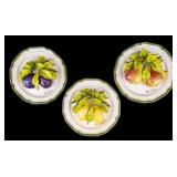 Eva Gordon 3D Sculptural Fruit Plates (3)