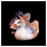 Herend Duck Pair Figurine