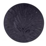 Lalique Algues Noir Plate