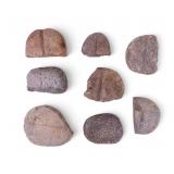 Neolithic Grooved Bead Making Abraders (8 Pc.)
