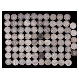 Roosevelt 1946-1964 Silver Dimes (85)
