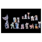 Mid Century Ceramic Cat Figurines
