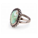 Native American Sterling and Turquoise Ring