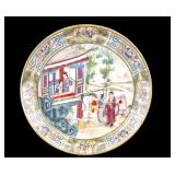 Chinese Famille Rose Plate w/ Qianlong Mark