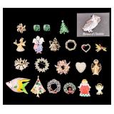 J.J., Dodds, & Christmas Brooches