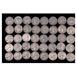 Washington 1961-64 Silver Quarters (40)