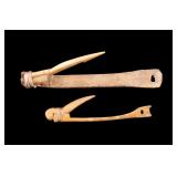 Inuit Inupiat Yupik Arctic Cod Hook Artifacts (2)
