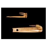 Inuit Inupiat Yupik Arctic Cod Hook Artifacts (2)
