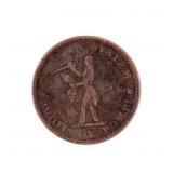 1834 Hard Times Token