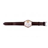 August Steiner Stainless Steel Gold Ingot Watch