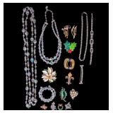 Vintage Brooches and Earrings