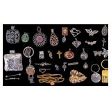 Pins, Pendants and Brooches