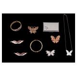 Monet, Janus, Pastelli, more Butterfly Jewelry