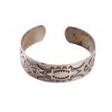 Vintage Native American Sterling Bracelet