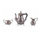 Ambassador Sterling Silver Tea Set (3 Pieces)