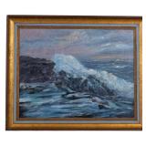 Jean Duckham (1900-1963) Oil Seascape