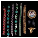 Vintage Sterling and Art Deco Jewelry
