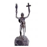 Yaacov Heller Sterling Silver Joshua Sculpture