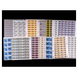 U.S. Postage (14 sheets)