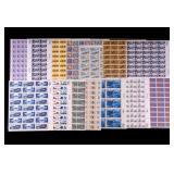 U.S. Postage (14 sheets)