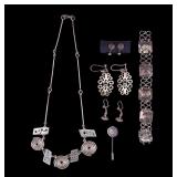 Sterling Silver Modern Style Jewelry