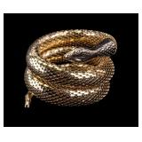 Whiting and Davis Vintage Snake Bracelet