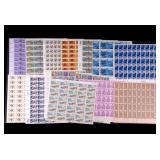 U.S. Postage (14 sheets)