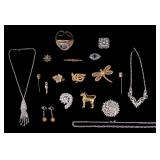 Weiss, Warner, Trifari, and Vintage Estate Jewelry