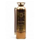 Early Alfco Soda-Acid Brass Fire Extinguisher