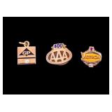 Georgia Pacific & other 10k Gold Pins