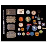 Belt Buckles and Pin Backs