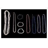 Pearl Necklaces and Bracelets