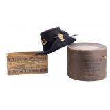 Civil War Repro. Hardee Hat in Dunlap & Co. Box