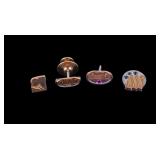 Collection of 10k Gold Pins