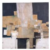 Susan Hersh (b. 1942) Multimedia Canvas Art