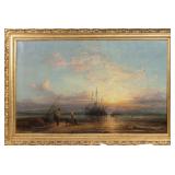 James Webb (U.K./Holland 1825 - 95) Oil Painting