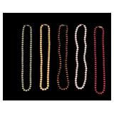 Pearl Necklaces with 14K and 14K GF Clasps (5)
