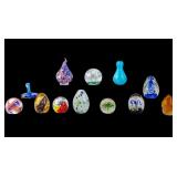 Blown Glass Paperweights and Glass Art