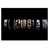Bangle Bracelets Including a Gruen II Watch