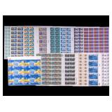 U.S. Postage (14 sheets)