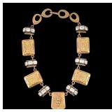 Early Rare Necklace, Signed 