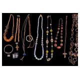 Vintage Beaded & Wood Jewelry