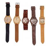 5 Wood / Wood Style Watches