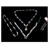 Green Agate, Amethyst & Quartz, & More Jewelry