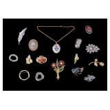 Monet, Coro, Givenchy, & More Designer Brooches
